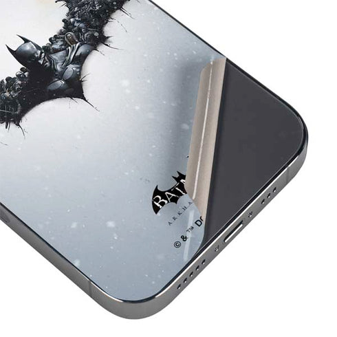 DC Comics Arkham Origins Arkham Logo iPhone 16e Skin